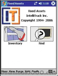 IntelliTrack Fixed Assets screenshot